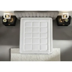Matelas Ressorts ensachés et mémoire de forme - Confort : Equilibré><noscript><img width=