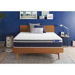 Actisom Matelas Ressorts ensachés et mémoire de forme - Confort : Mi-ferme* Matelas