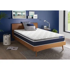 Actisom Matelas Ressorts ensachés et mémoire de forme - Confort : Mi-ferme* Matelas