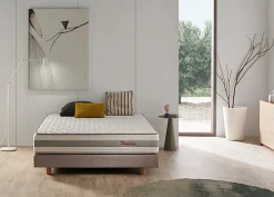 Matelas - VISCO LUXURY - Hermes - Haute densité HR Pro Nature - 26 cm - 120x200 cm>Eccox Best