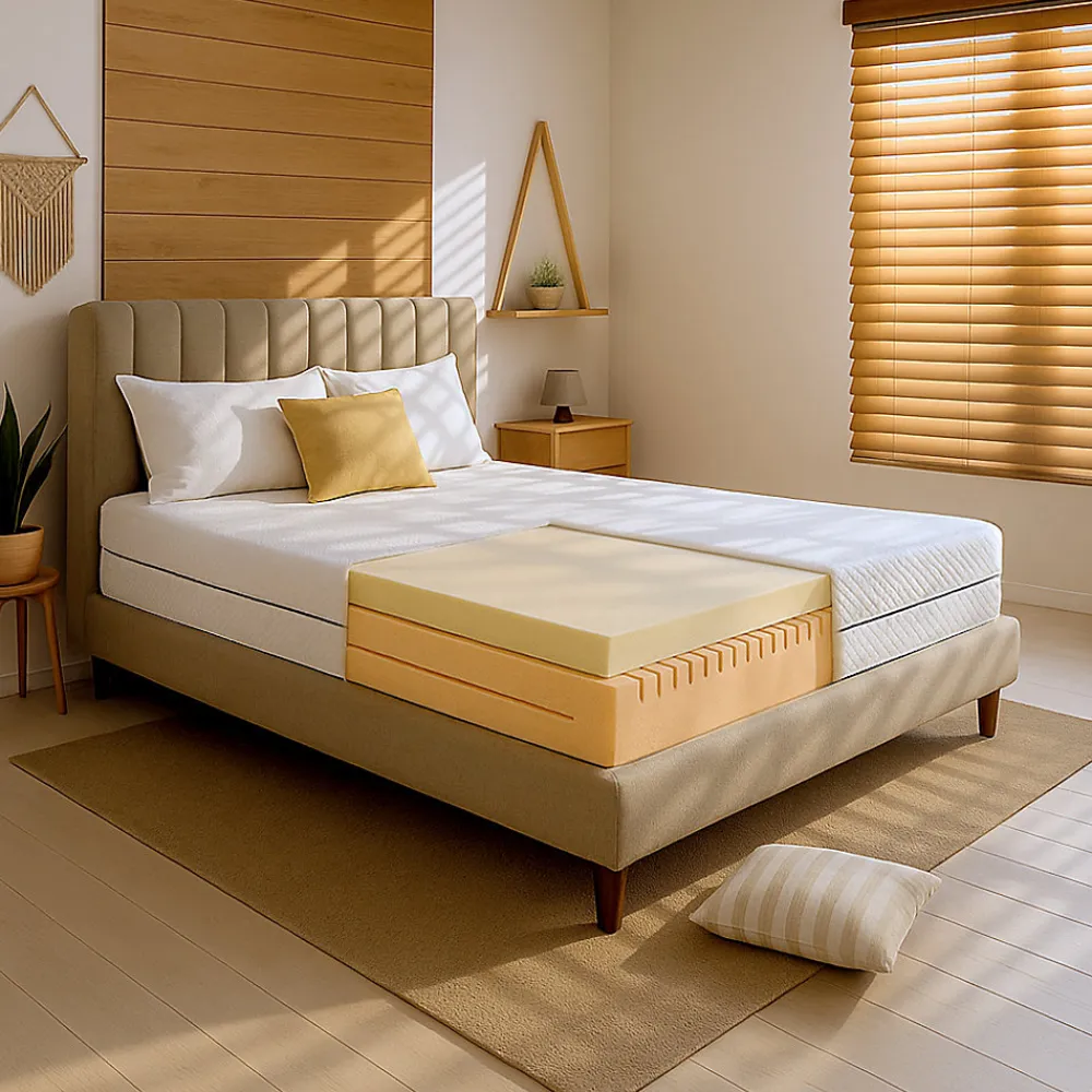 Matelas 120 X 190 Hauteur 18 cm Orthopédique Hypoallergénique Fabriqué en Italie>The White Stone Sale