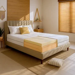 The White Stone Matelas 80 X 190 Hauteur 14 cm Orthopédique Hypoallergénique Fabriqué en Italie* Matelas