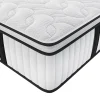 Vente-unique Matelas 140 x 190 cm anti-feu ressorts ensachés et surmatelas intégré ép.28cm - DELICE de YSMÉE HÔTEL* Matelas