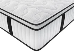 Vente-unique Matelas 140 x 190 cm anti-feu ressorts ensachés et surmatelas intégré ép.28cm - DELICE de YSMÉE HÔTEL* Matelas