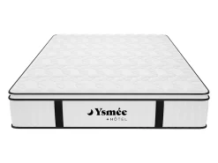 Vente-unique Matelas 140 x 190 cm anti-feu ressorts ensachés et surmatelas intégré ép.28cm - DELICE de YSMÉE HÔTEL* Matelas