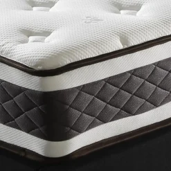 Matelas 140 x 190 cm avec ressorts ensachés - DOUX RÊVES><noscript><img width=