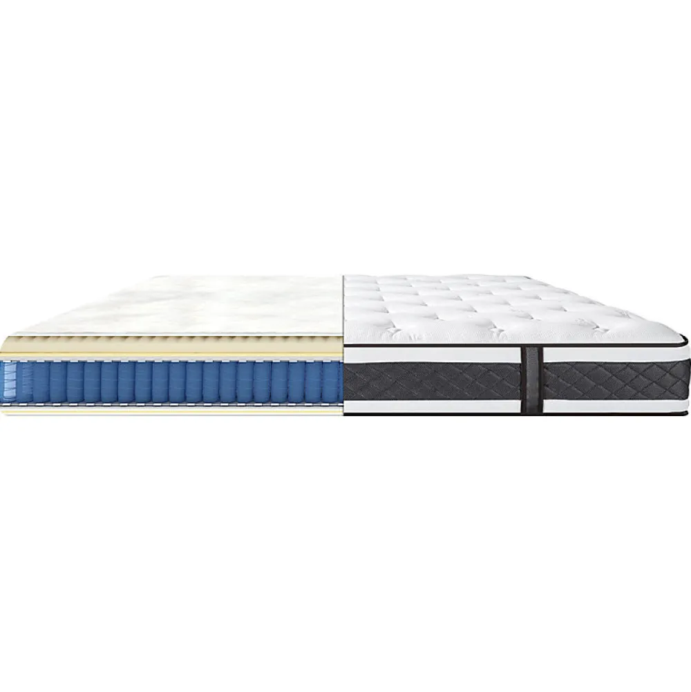 Matelas 140 x 190 cm avec ressorts ensachés - DOUX RÊVES>Meubletmoi Sale