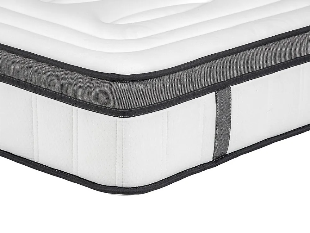 Vente-unique Matelas 160 x 200 cm hybride ressorts ensachés 7 zones et mémoire de forme ép.30cm - OLIANE de YSMÉE* Matelas