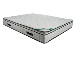 Matelas 180 x 200 cm mousse et coutil bambou ép.23cm - ADANA de NATUREA>Vente-unique