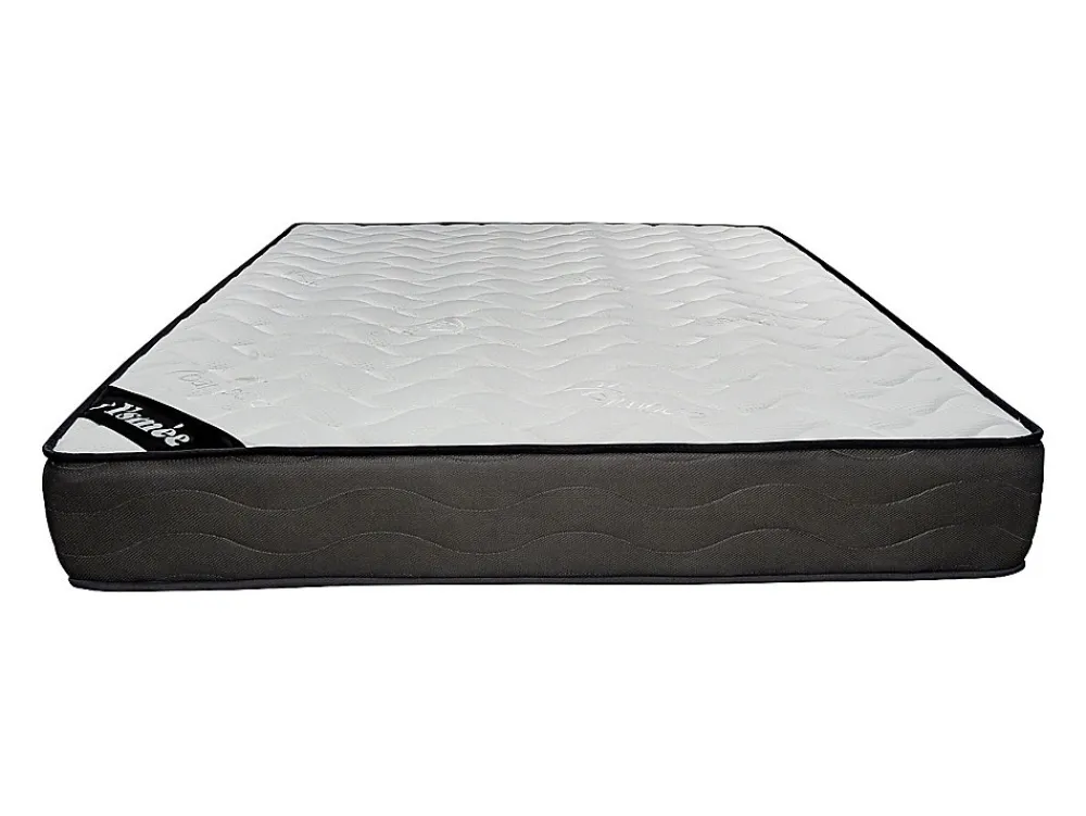 Matelas 140 x 190 cm ressorts ensachés 7 zones et mémoire de forme ép.24cm - MERISI de YSMÉE>Vente-unique Online