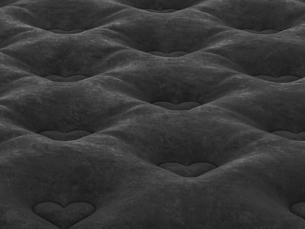 Matelas 140 x 190 cm ressorts ensachés surmatelas intégré ép.28cm - BLACK DREAM de YSMÉE>Vente-unique Best