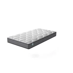 Teeno Matelas a Memoire 90x190cm de Forme en Mousse et Ressorts, Épaisseur20 cm* Matelas