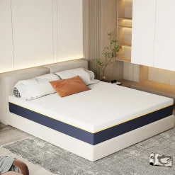 Matelas adulte double en mousse, 140x200 cm, 21 cm d'épaisseur><noscript><img width=