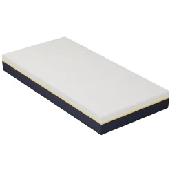 Matelas Adulte 90x190 cm, Épaisseur 21 cm, Mousse à Mémoire + Fibres de Charbon de Bambou><noscript><img width=