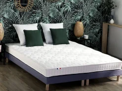 Matelas AZUR bi-confort mousse et mémoire de forme toutes saisons 160x200><noscript><img width=