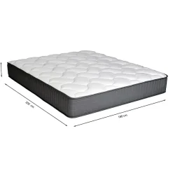 Weber Industries Matelas CARLTON 180x200 ressorts et mémoire de forme* Matelas