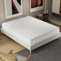 November Matelas Celestia - Épaisseur 30 cm - Ressorts ensachés & Mousse Charbon Actif - Indépendance de couchage - (160 x 200 cm)* Matelas