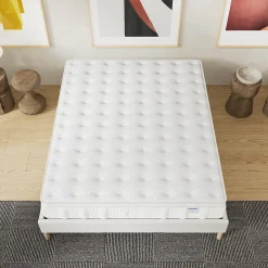November Matelas Celestia - Épaisseur 30 cm - Ressorts ensachés & Mousse Charbon Actif - Indépendance de couchage - (160 x 200 cm)* Matelas