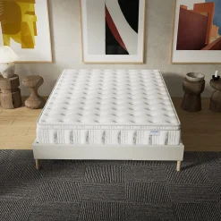November Matelas Celestia - Épaisseur 30 cm - Ressorts ensachés & Mousse Charbon Actif - Indépendance de couchage - (160 x 200 cm)* Matelas