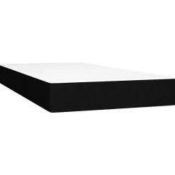 Matelas de lit à ressorts ensachés fermeté moyenne noir 120x190x20 cm Tissu>Vidaxl Online