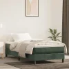 Vidaxl Matelas de lit à ressorts ensachés fermeté moyenne 80x220x20 cm velours* Matelas