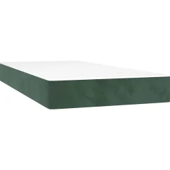 Vidaxl Matelas de lit à ressorts ensachés fermeté moyenne 80x220x20 cm velours* Matelas