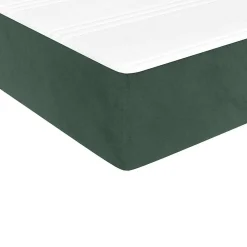 Vidaxl Matelas de lit à ressorts ensachés fermeté moyenne 80x220x20 cm velours* Matelas