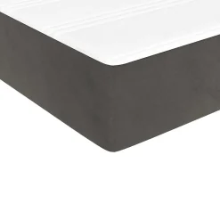 Matelas de lit à ressorts ensachés fermeté moyenne 100x210x20 cm velours><noscript><img width=