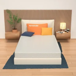 Miasuite Matelas déhoussable 90x200 Hauteur 14 cm - en Waterfoam, orthopédique, indéformable. Sim* Matelas