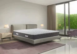 Talamo Italia Matelas double Davanz, matelas en mousse à mémoire de forme, matelas ergonomique, matelas à ressorts ensachés, 180x200xh28 cm* Matelas
