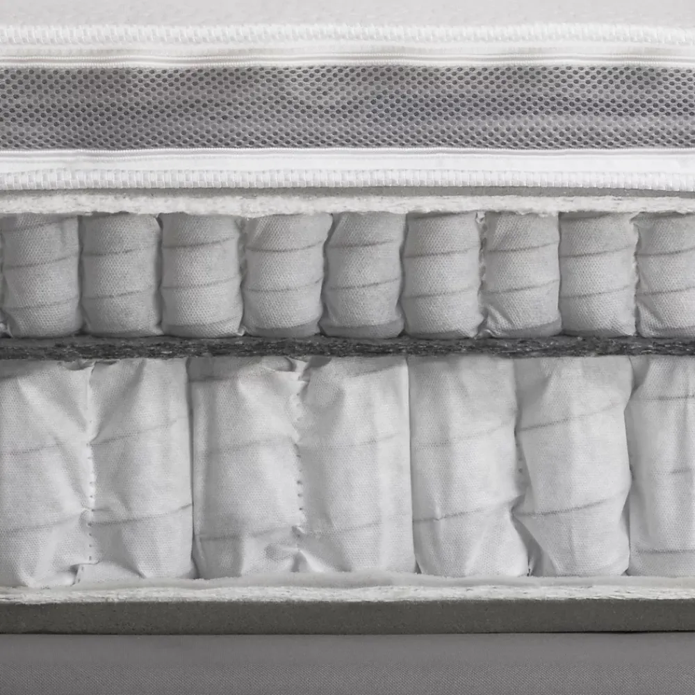 Talamo Italia Matelas double Dgiudic, orthopédique en mousse à mémoire de forme et microressorts ensachés,, 120x190h37 cm* Matelas