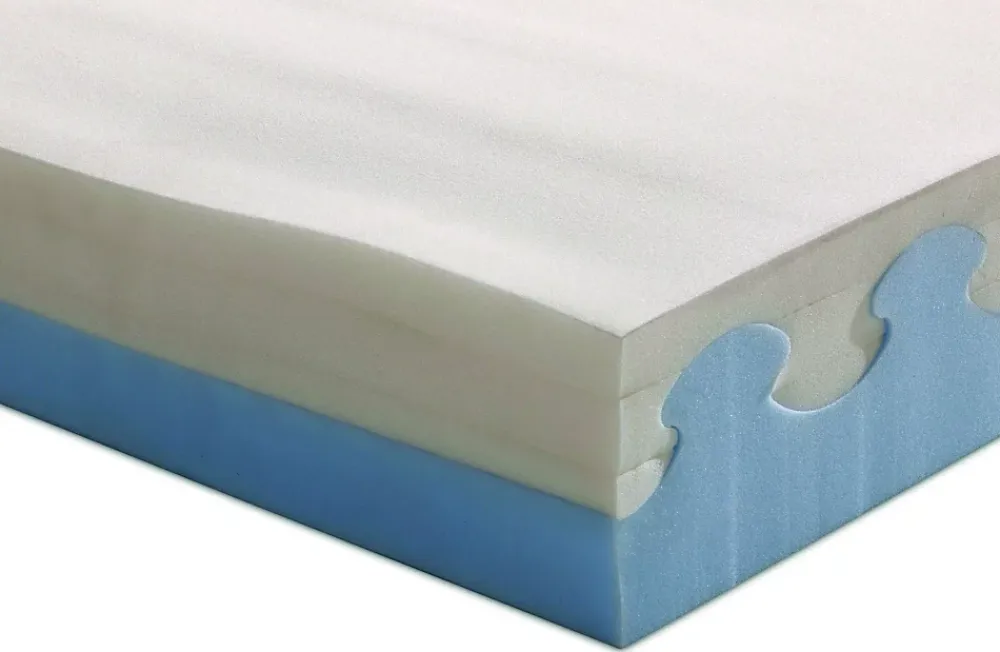 Talamo Italia Matelas double Dmelos, matelas en mousse à mémoire de forme et Waterfoam, anti-acariens et hypoallergénique, 160x190h 22 cm* Matelas
