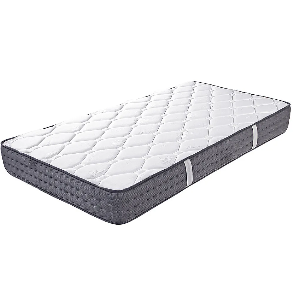 Juanio Matelas ELYA en mousse, réversible 3D avec face été/ hiver, mémoire de forme, indépendance du couchage- 90 X 190 X 20 cm* Matelas