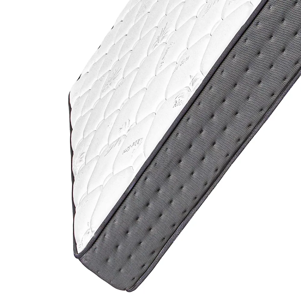 Juanio Matelas ELYA en mousse, réversible 3D avec face été/ hiver, mémoire de forme, indépendance du couchage- 90 X 190 X 20 cm* Matelas