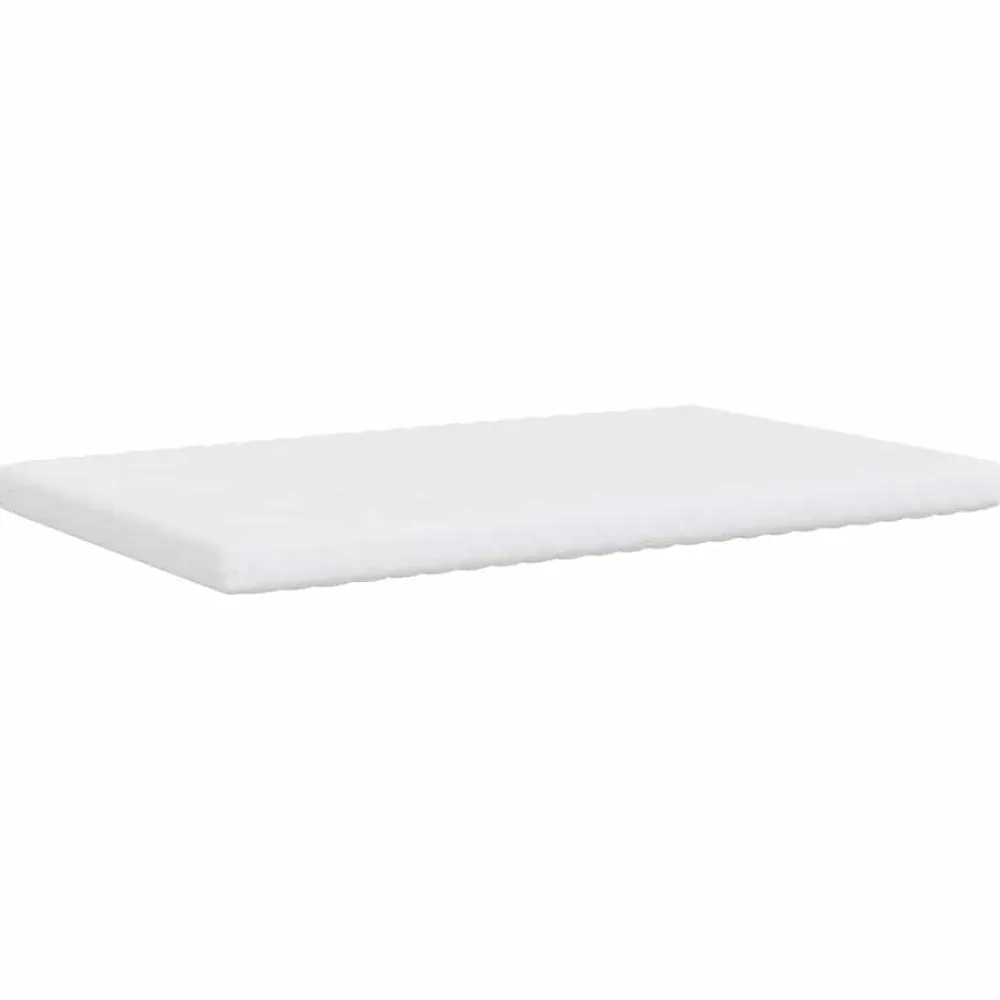 Vidaxl Matelas en mousse blanc 120x210 cm 7 zones dureté 20 ILD* Matelas