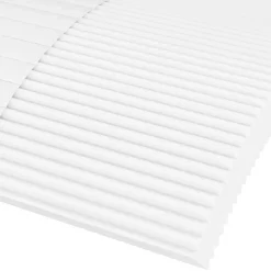 Vidaxl Matelas en mousse blanc 180x210 cm dureté H2 H3* Matelas
