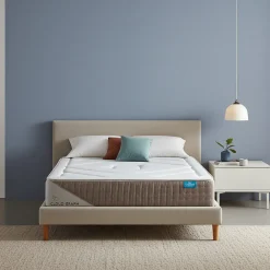 Matelas en mousse Cloud Graph 180 x 105 cm, hauteur 28 cm. Tencel et graphène pour régulation thermique et soutien ergonomique.><noscript><img width=