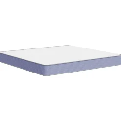 Matelas en mousse moyennement doux 200x200 cm>Vidaxl