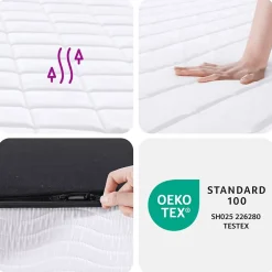 Vidaxl Matelas en mousse pour enfants moyennement doux 80x160 cm* Matelas