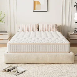 Teeno Matelas en Mousse 140x190cm,Épaisseur 18cm* Matelas