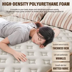 Teeno Matelas en Mousse 90x190cm,Épaisseur 18cm* Matelas