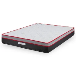 Matelas Energy I - 23 cm, mousse viscoélastique, fermeté moyenne, bloc 25 RS, tissu 3D, anti-acariens.>Mercado Do Colchão New