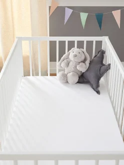 Matelas Enfant/Bébé Climatisé - 1 Face Été Fraîche et 1 Face Hiver Ouatinée - Anti-acarien - Oeko-Tex - Fabrication française><noscript><img width=