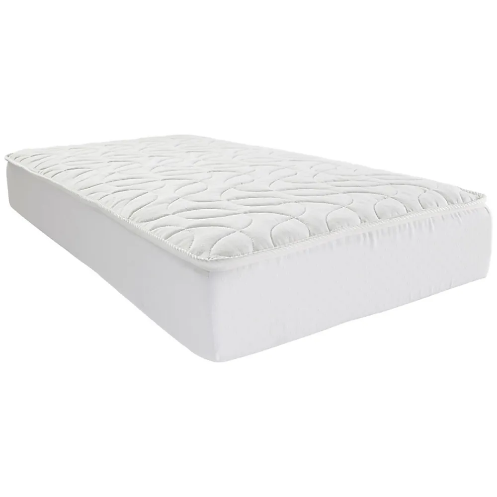 Matelas Enfant/Bébé Climatisé - 1 Face Été Fraîche et 1 Face Hiver Ouatinée - Anti-acarien - Oeko-Tex - Fabrication française>Babysom Discount