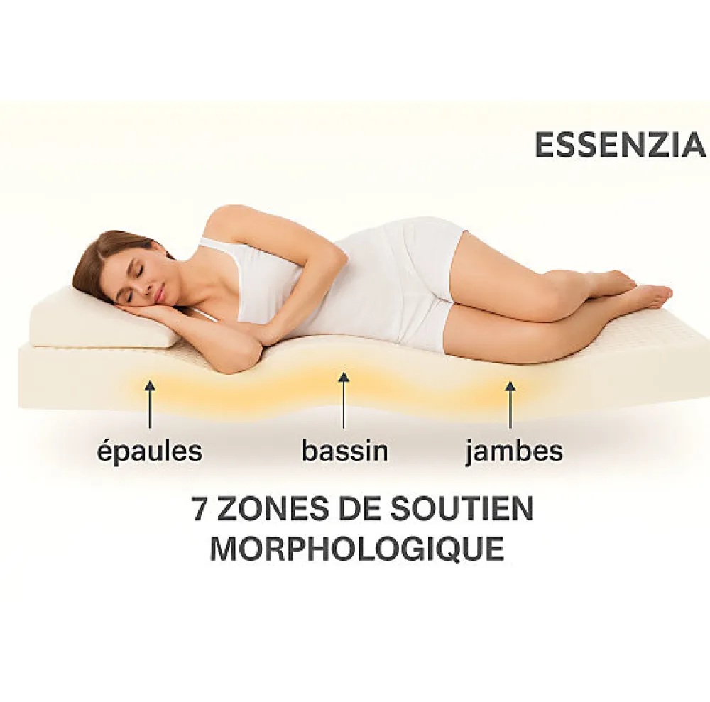 Matelas MORPHOZONE 180 100x210 Latex>Essenzia New