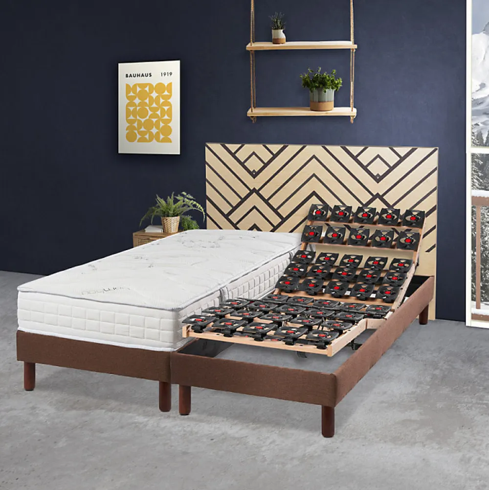 Essenzia Matelas MORPHOZONE 210 Relax 180x190 Latex* Matelas