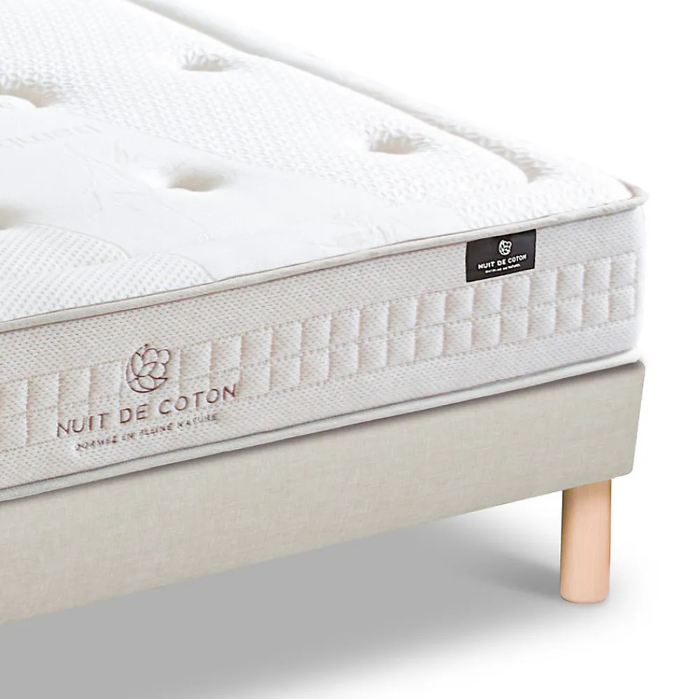 Matelas Latex 100% Naturel Prélude 2.0 140x200 cm>Nuit De Coton Outlet