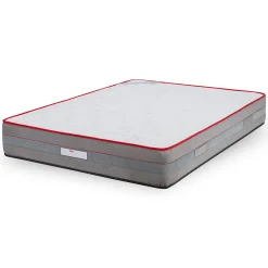 Matelas Luxury - ressorts ensachés et mousse viscoélastique, tissu Aloe Vera, 1400 x 1900 mm, ép. 27 cm>Mercado Do Colchão Hot