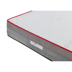 Matelas Luxury - ressorts ensachés et mousse viscoélastique, tissu Aloe Vera, 1400 x 1900 mm, ép. 27 cm><noscript><img width=