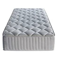 Literie Julien Matelas Marie a Ressorts Ensaches + 3,5 cm matelas face de contact latex en 70 Kg/m3-90x190 Hauteur +/- 25,5 cm - Accueil Moelleux* Matelas